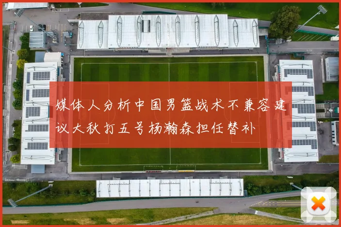 媒体人分析中国男篮战术不兼容建议大秋打五号杨瀚森担任替补